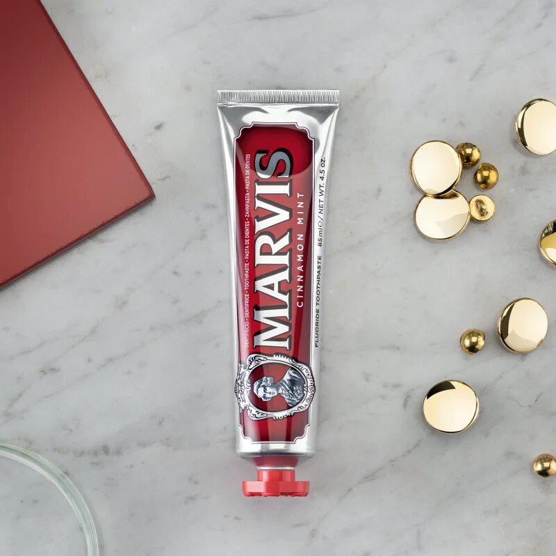 Marvis The Mints Cinnamon pastă de dinți aroma Cinnamon-Mint 25 ml