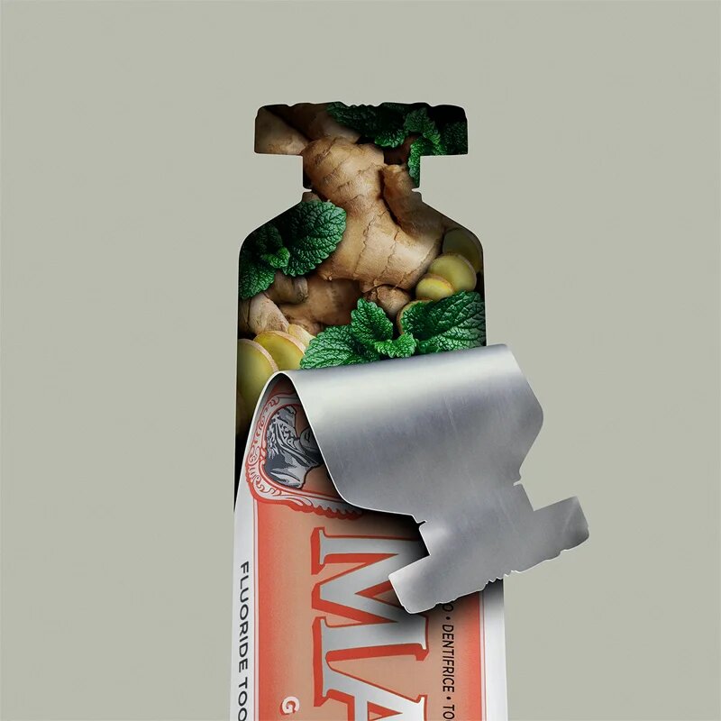 Marvis The Mints Ginger pastă de dinți aroma Ginger-Mint 25 ml