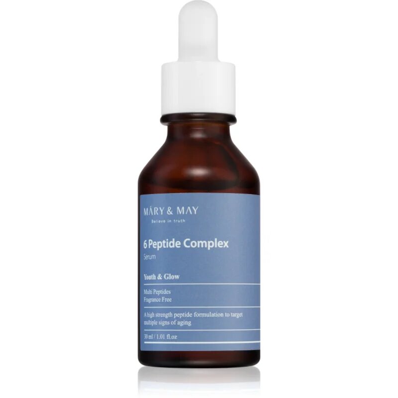 Mary&May 6 Peptide Complex ser regenerator intens cu efect antirid 30 ml