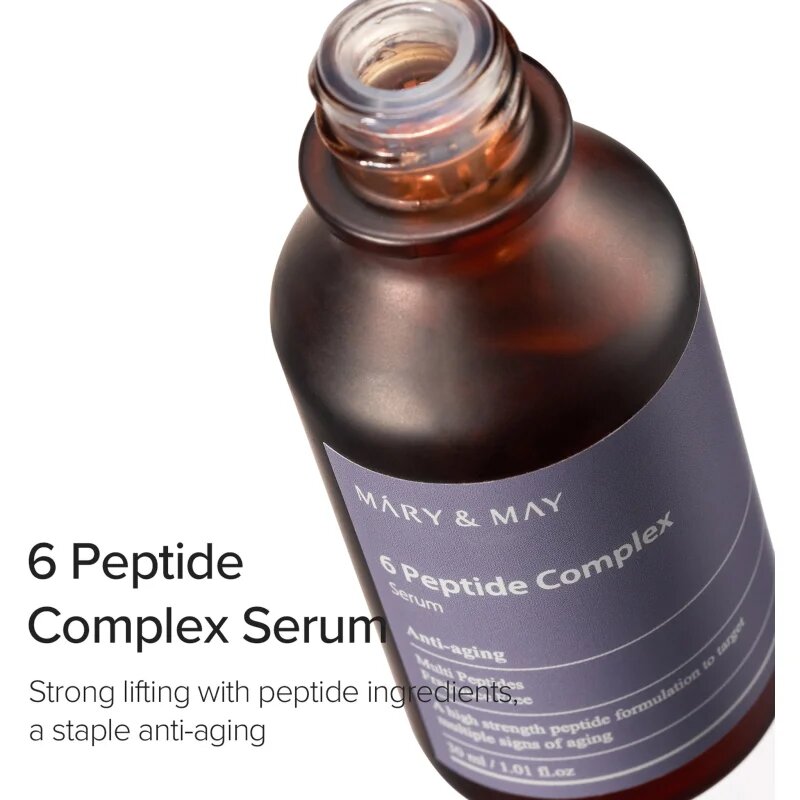 Mary&May 6 Peptide Complex ser regenerator intens cu efect antirid 30 ml