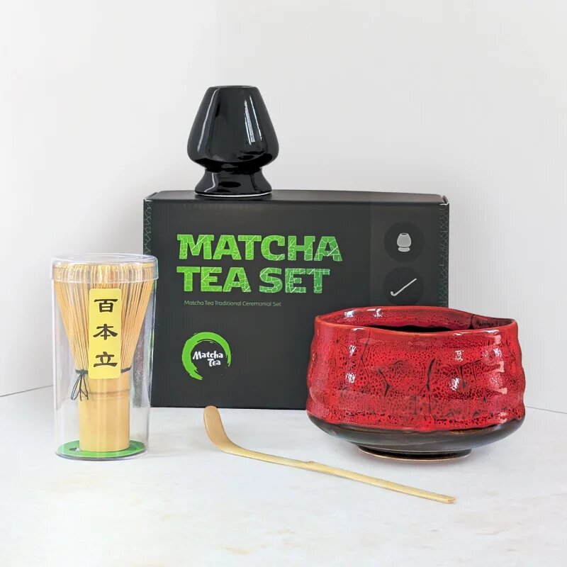 Matcha Tea Matcha Set Profi Kaito set cadou pentru pregătirea băuturilor