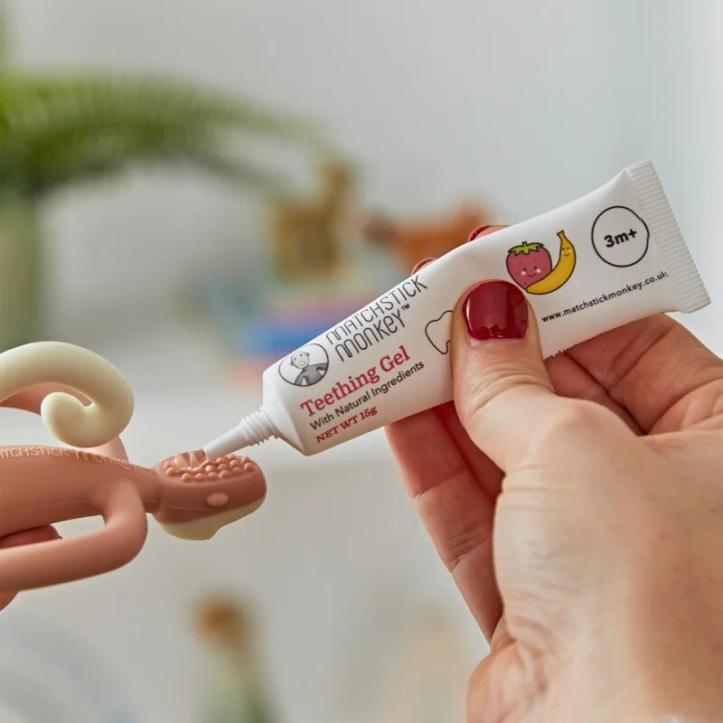 Matchstick Monkey Teething Gel 3m+ gel racoritor pentru dinti 15 g