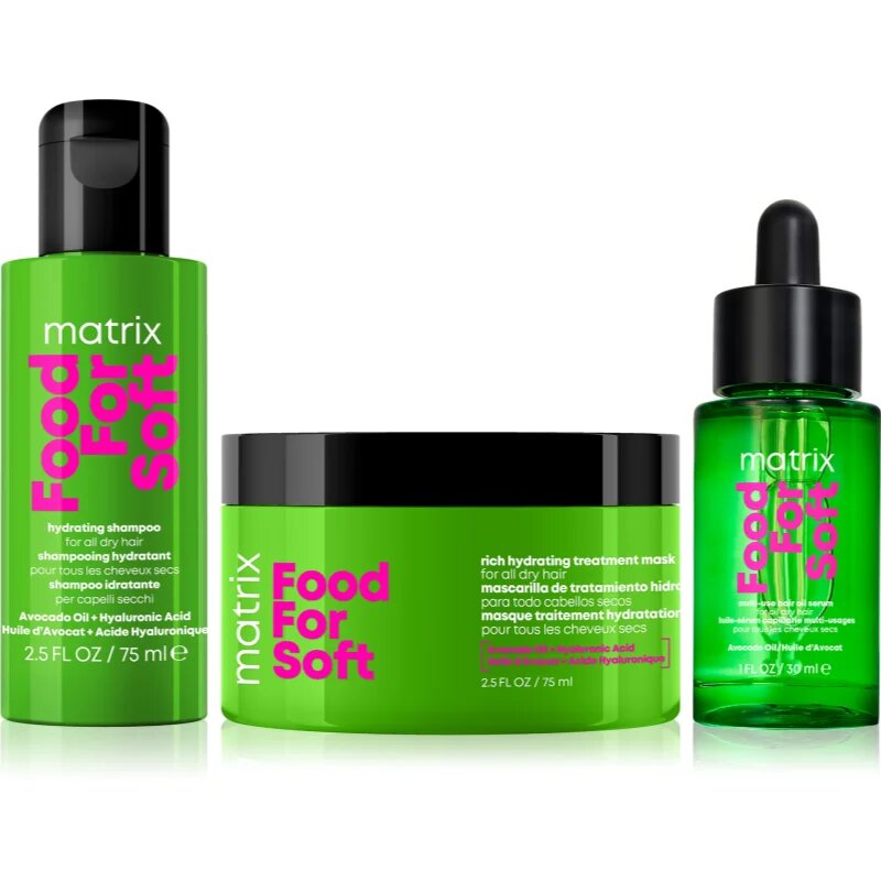 Matrix Food For Soft set cu efect de hidratare