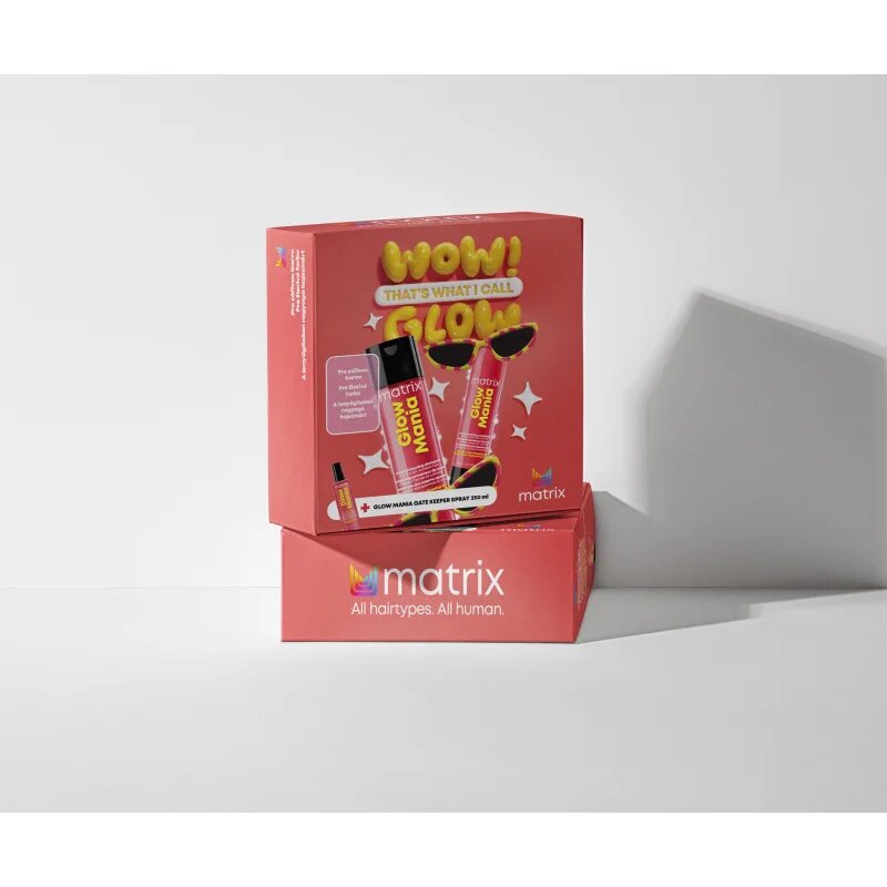 Matrix Glow Mania set cadou pentru păr vopsit