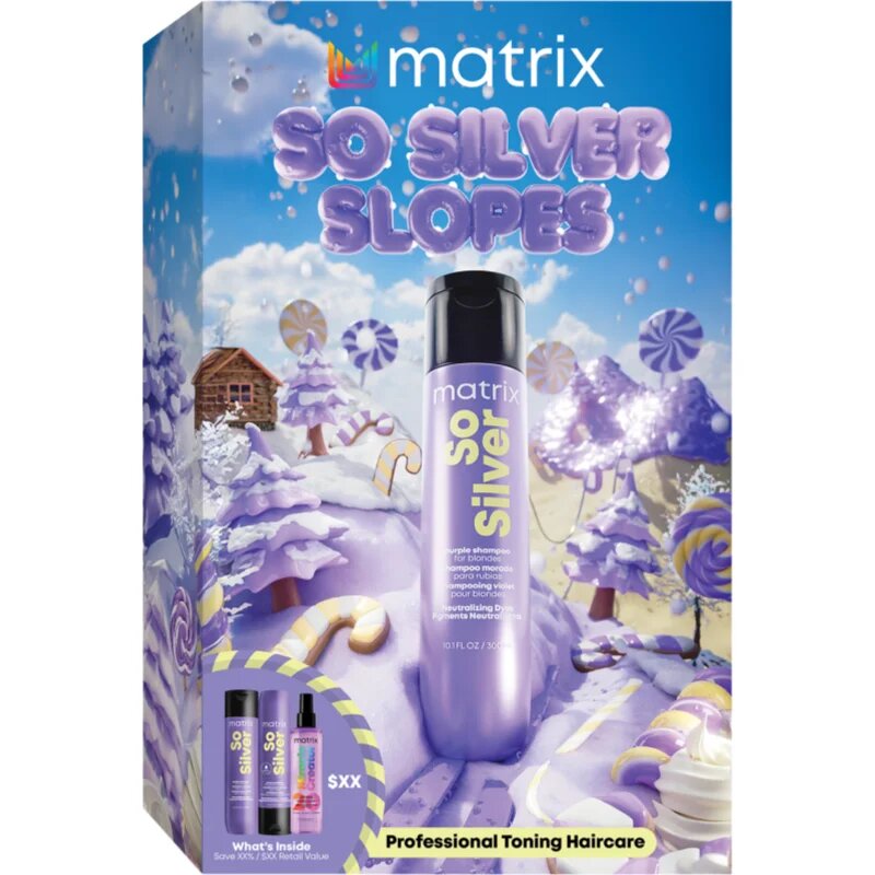 Matrix So Silver set cadou neutralizeaza tonurile de galben