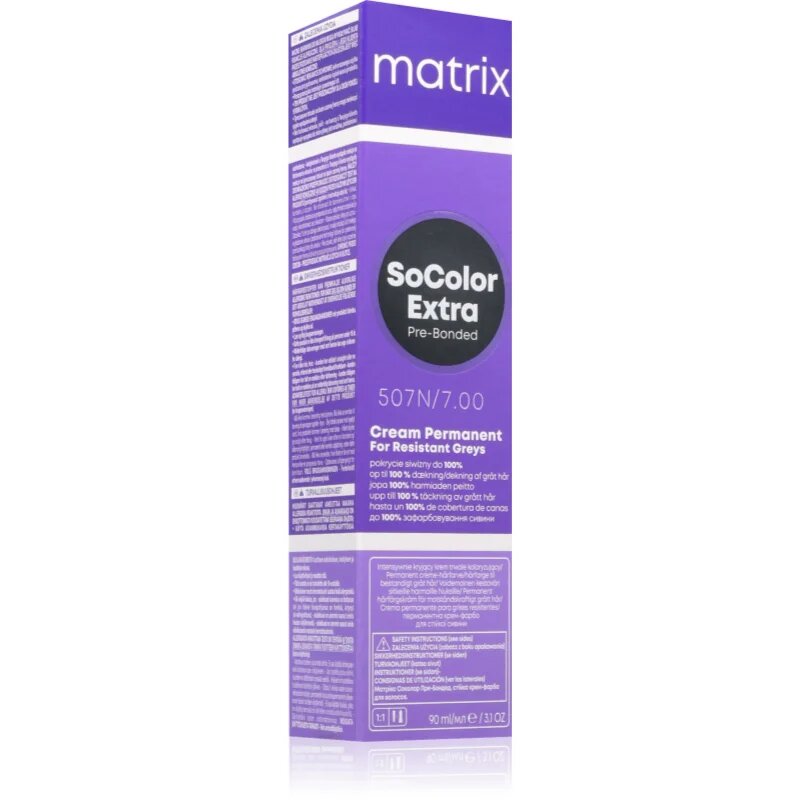 Matrix SoColor Extra Pre-Bonded Culoare permanenta pentru par culoare 507N 90 ml