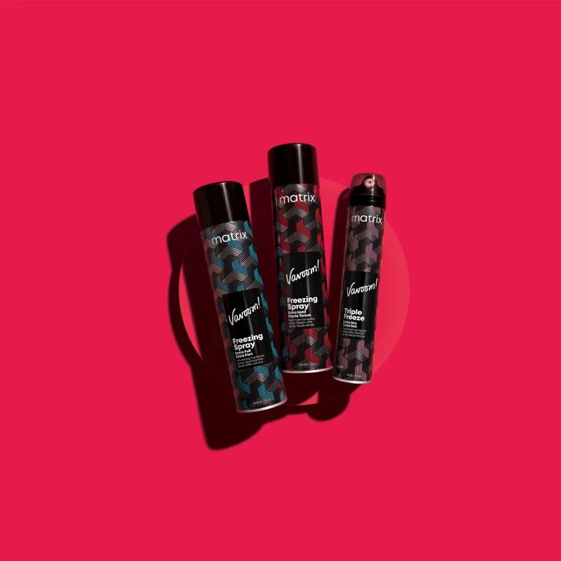 Matrix Vavoom Triple Freeze Extra Dry fixativ cu fixare puternică 300 ml