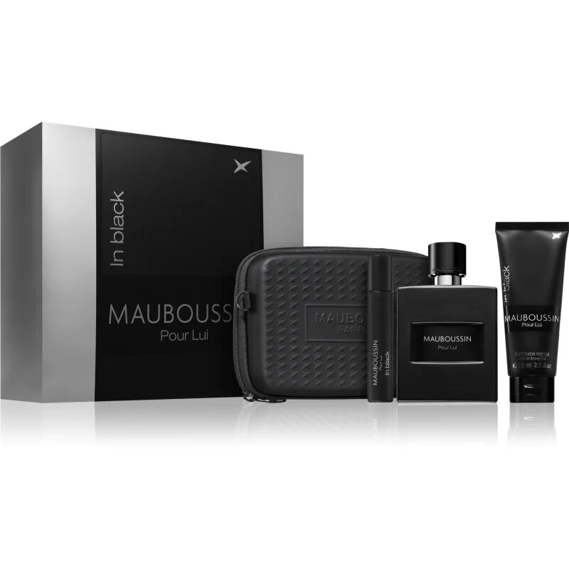 Mauboussin Prestige Set Pour Lui In Black set cadou pentru bărbați 4 buc