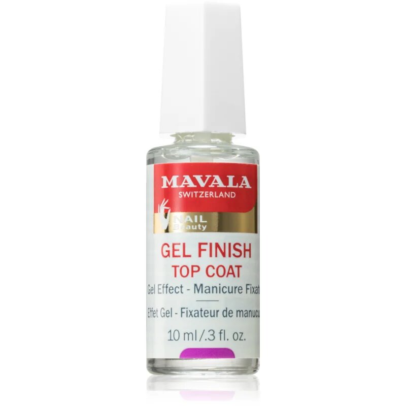 Mavala Gel Finish Top Coat lac de unghii/parte sus 10 ml