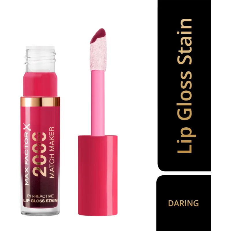 Max Factor 2000 Calorie Match Maker lip gloss reacționează la pH culoare 030 Daring 4.4 ml