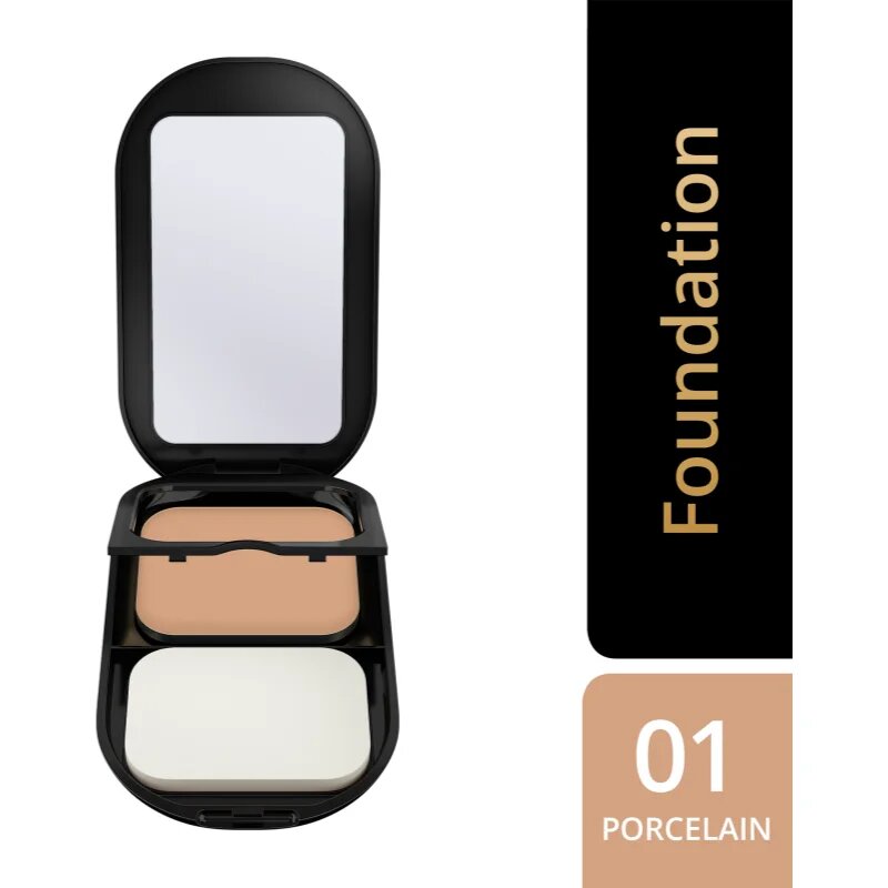 Max Factor Facefinity Refillable Fond de ten matifiant compact SPF 20 Refil 001 Porcelain 10 g