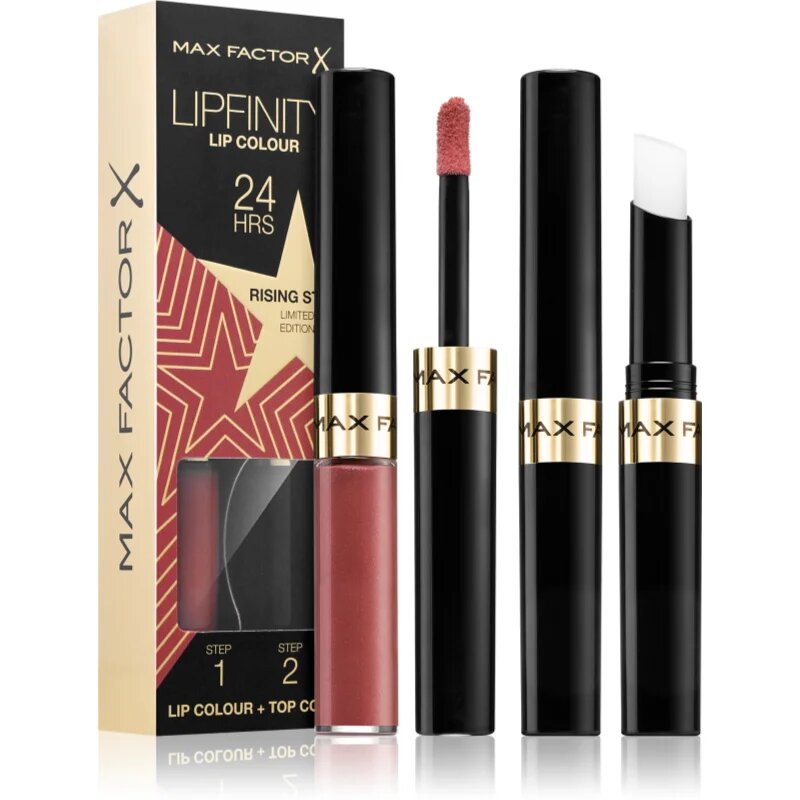 Max Factor Lipfinity Rising Stars Ruj de buze lichid de lunga durata balsam culoare 090 Starstruck 1 buc