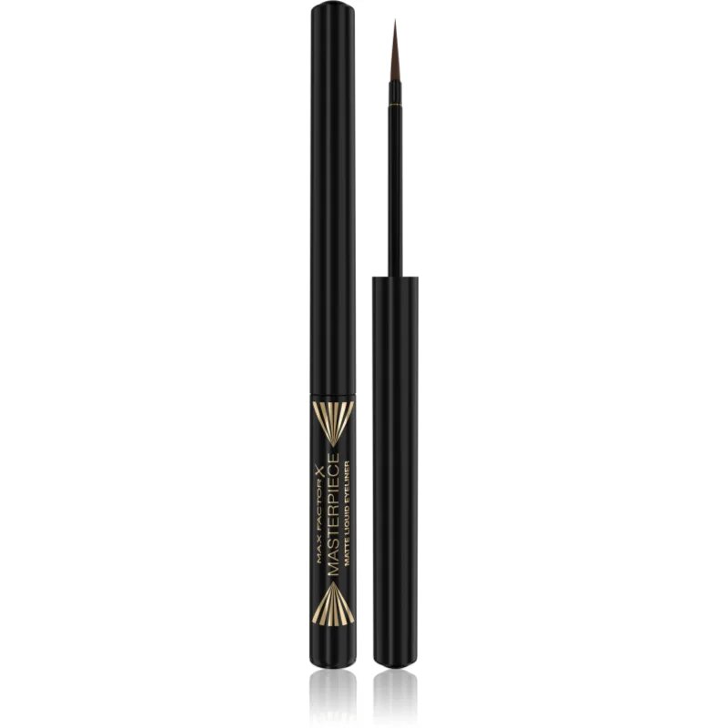 Max Factor Masterpiece eyeliner rezistent la apa cu efect matifiant culoare 03 Espresso 17 ml