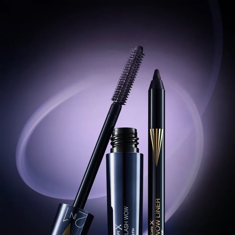 Max Factor Masterpiece Wow Liner Waterproof creion dermatograf waterproof culoare 300 Midnight Black 1.2 g