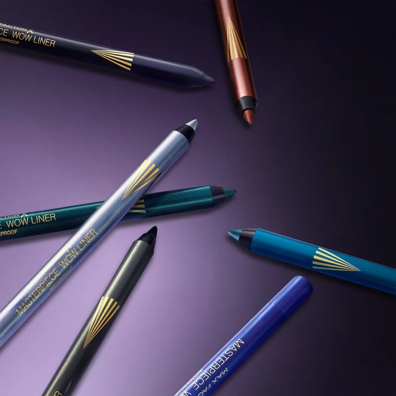 Max Factor Masterpiece Wow Liner Waterproof creion dermatograf waterproof culoare 520 Pretty Turquoise 1.2 g