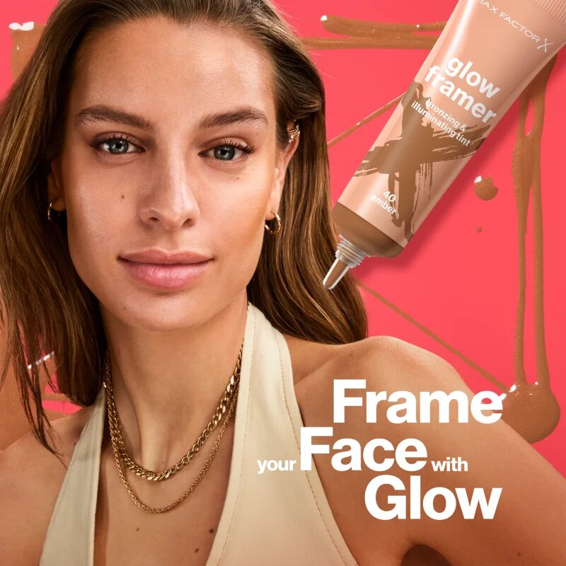 Max Factor Miracle Pure Glow Framer loțiune bronzantă culoare 60 Rich 30 ml