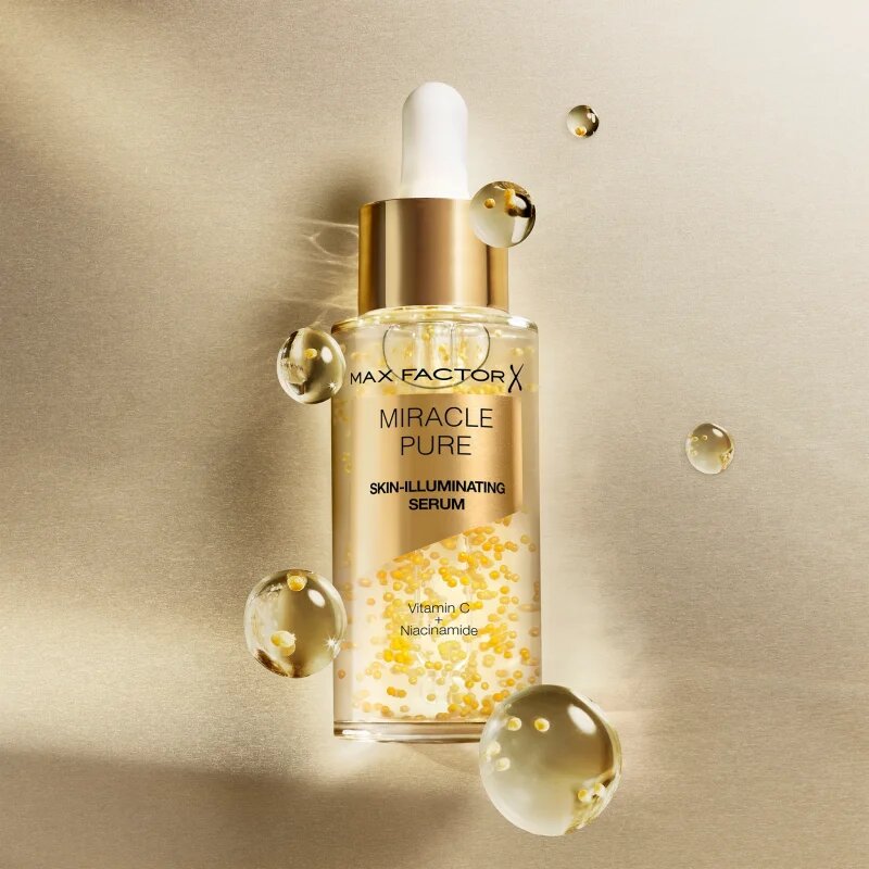 Max Factor Miracle Pure ser facial cu efect iluminator 30 ml