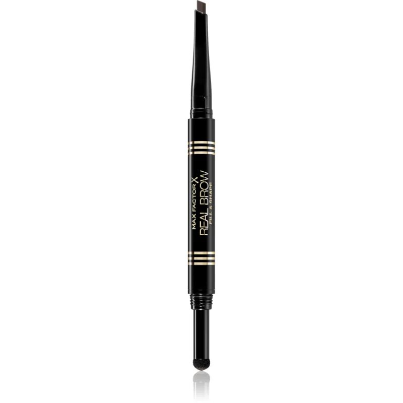 Max Factor Real Brow Fill & Shape creion pentru sprancene culoare 04 Deep Brown 0.6 g