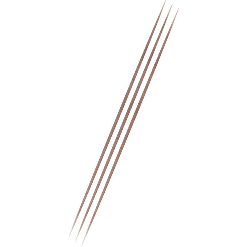 MAYBELLINE NEW YORK Brow Inserts creion pentru sprancene perie 2 in 1 culoare 2 Soft Brown 1.25 ml