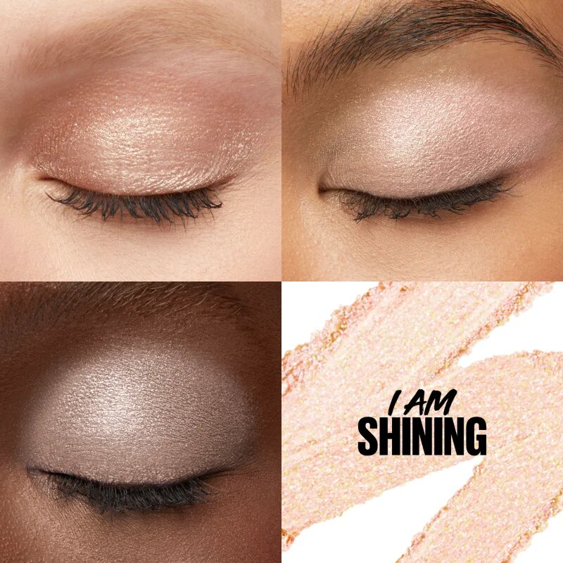 MAYBELLINE NEW YORK Color Tattoo 24 HR fard de ochi si creion de ochi culoare 10 I am Shining 1.4 g