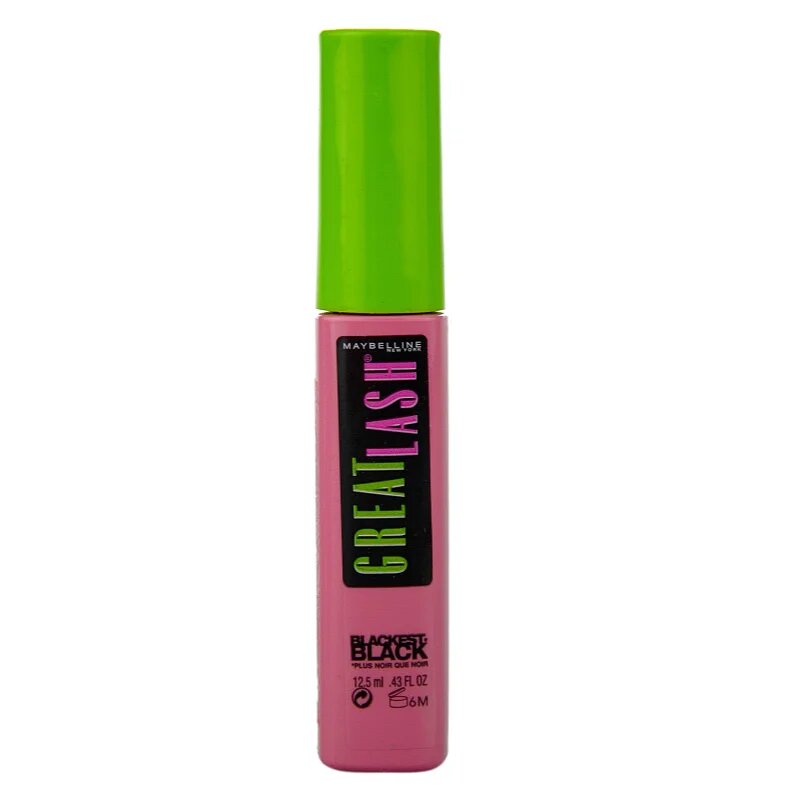 MAYBELLINE NEW YORK Great Lash Blackest Black mascara culoare Blackest Black 12.5 ml