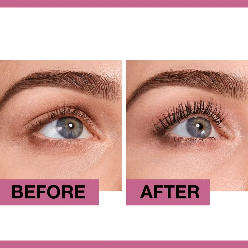 MAYBELLINE NEW YORK Lash Sensational mascara rezistent la apa pentru alungire rotire si volum culoare Black 9.4 ml