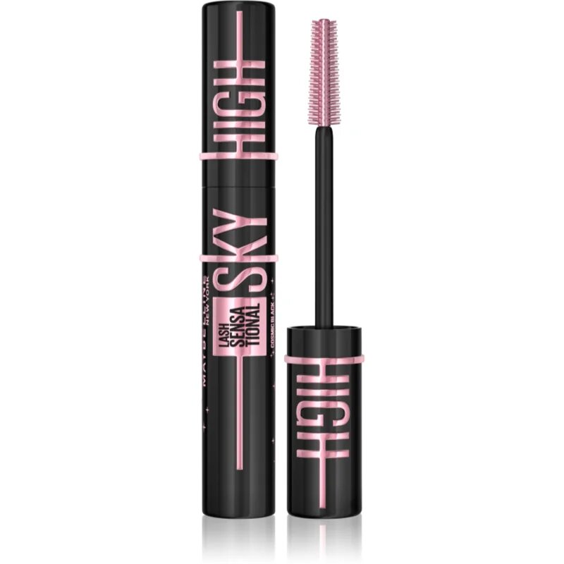 MAYBELLINE NEW YORK Lash Sensational Sky High Cosmic Black mascara pentru alungire negru intens 7.2 ml