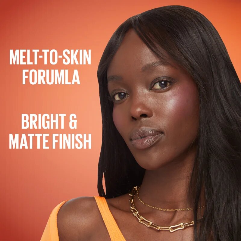 MAYBELLINE NEW YORK Sunkisser Matte fard de obraz lichid cu efect matifiant culoare 34 Peachy Quench 4.7 ml