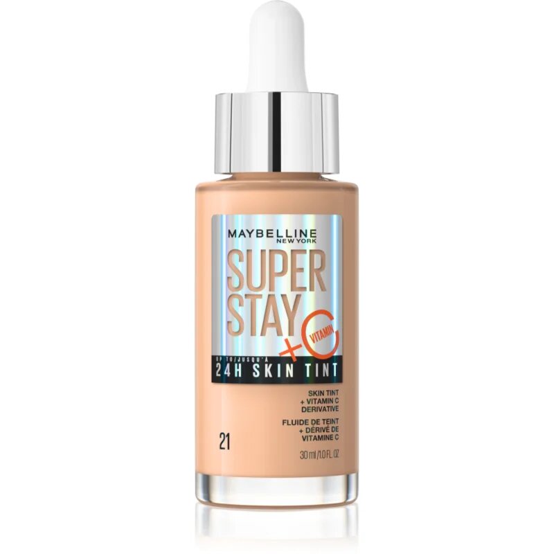 MAYBELLINE NEW YORK SuperStay Vitamin C Skin Tint ser pentru uniformizarea nuantei tenului culoare 21 30 ml
