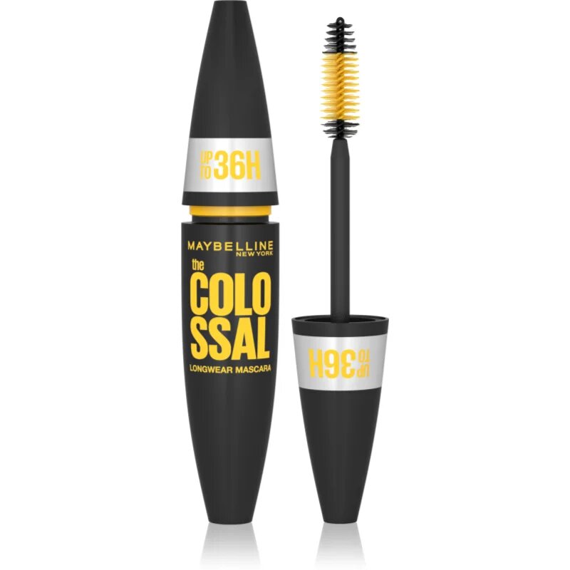 MAYBELLINE NEW YORK The Colossal 36H mascara rezistent la apă pentru volum culoare Black 10 ml