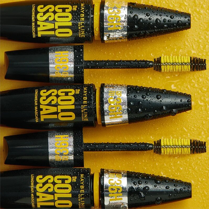 MAYBELLINE NEW YORK The Colossal 36H mascara rezistent la apă pentru volum culoare Black 10 ml