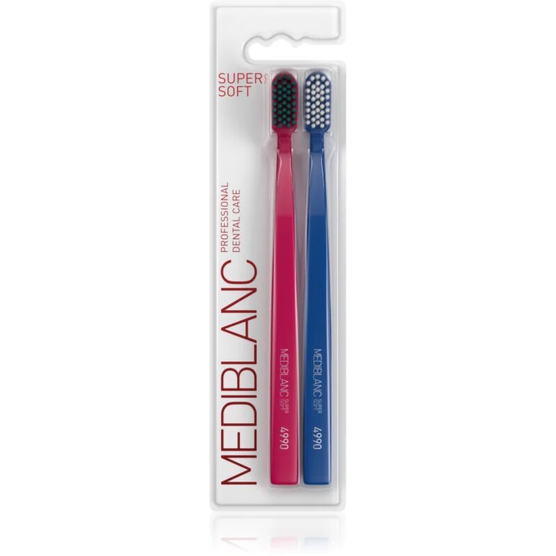 MEDIBLANC 4990 Super Soft periuțe de dinți supersoft 2 buc