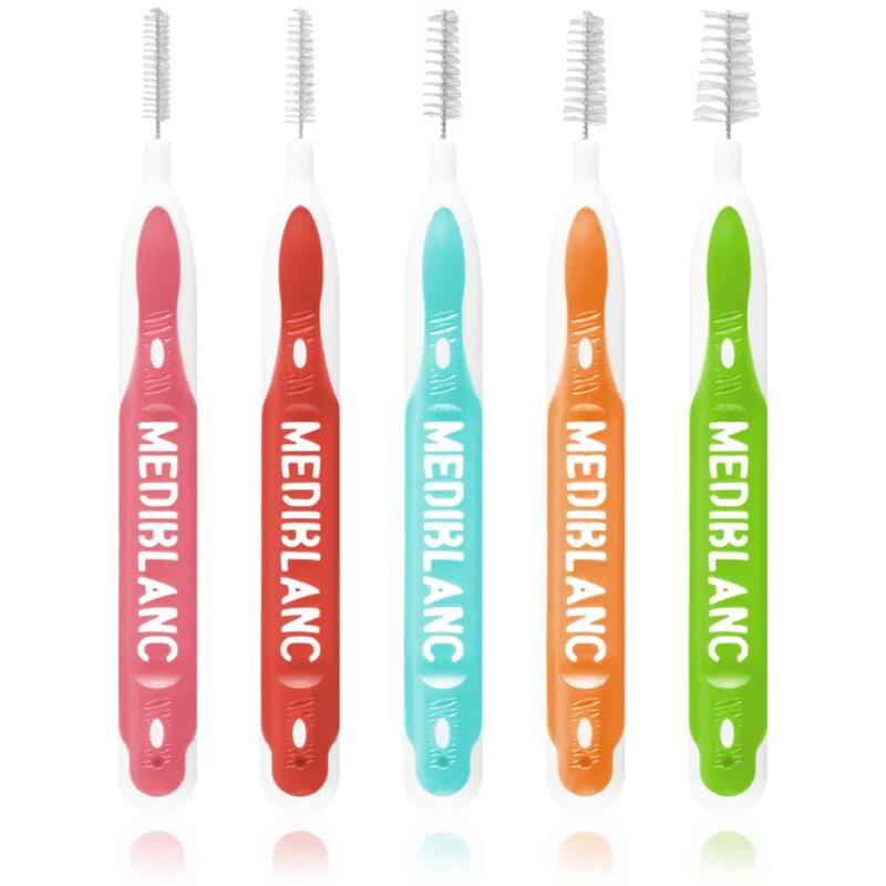 MEDIBLANC Interdental Pick-brush Mix perie interdentara 5 buc