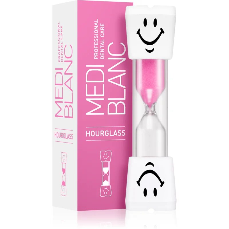 MEDIBLANC KIDS Hourglass clepsidră pentru copii Pink 1 buc