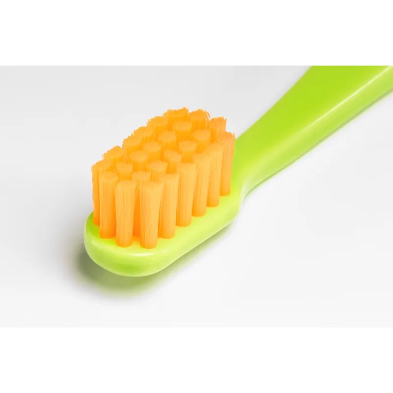 MEDIBLANC KIDS & JUNIOR Ultra Soft periuta de dinti pentru copii ultra moale Green Orange 2 buc
