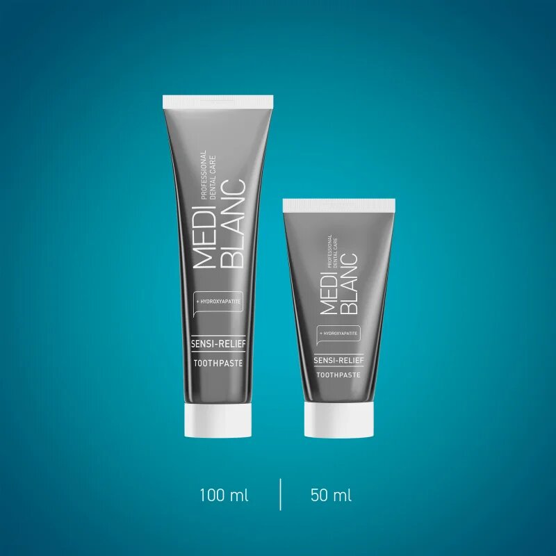 MEDIBLANC Sensi-Relief pastă de dinți pentru dinti sensibili 100 ml