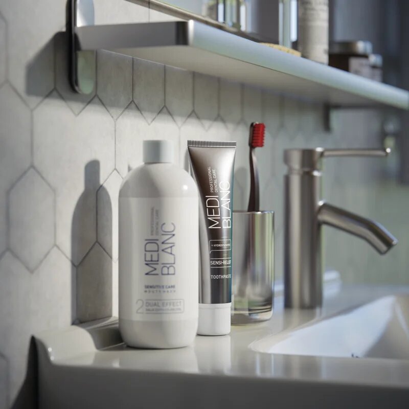 MEDIBLANC Sensi-Relief pastă de dinți pentru dinti sensibili 100 ml
