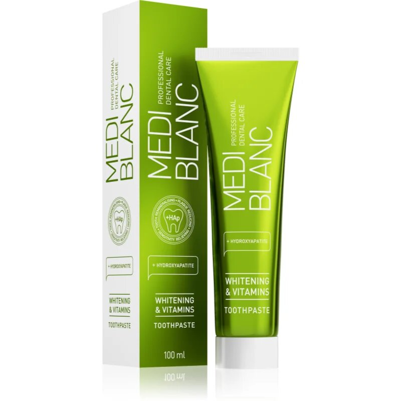 MEDIBLANC Toothpaste Vitamin-Enriched pasta de dinti cu efect innalbitor cu vitamine 100 ml