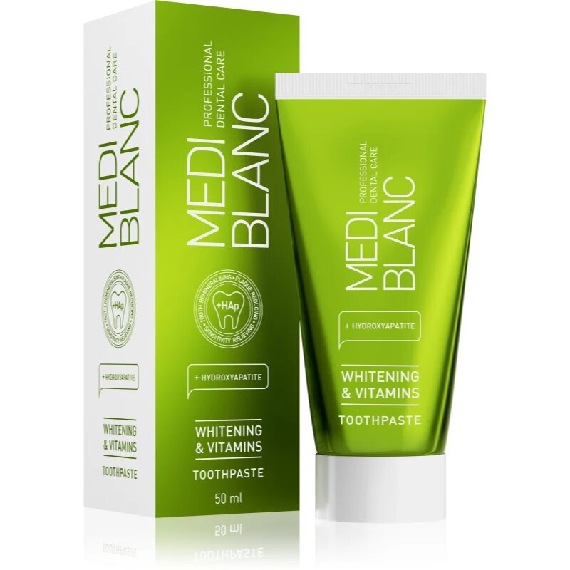 MEDIBLANC Toothpaste Vitamin-Enriched pasta de dinti cu efect innalbitor cu vitamine 50 ml