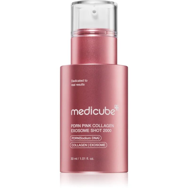 Medicube PDRN Pink Exosome Shot Serum 2000 ser regenere piele pentru netezirea pielii si inchiderea porilor 30 ml