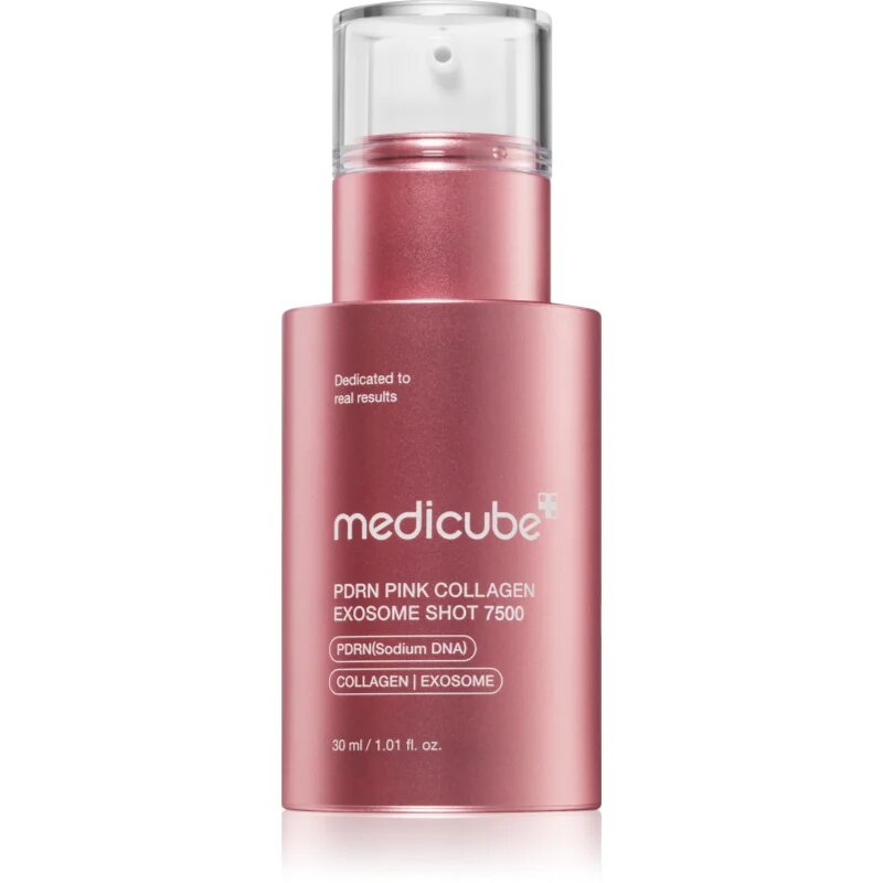 Medicube PDRN Pink Exosome Shot Serum 7500 ser regenere piele pentru netezirea pielii si inchiderea porilor 30 ml