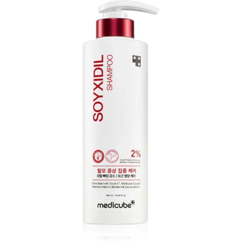Medicube Soyxidil Shampoo sampon-balsam pentru ingrijire impotriva caderii parului 490 ml