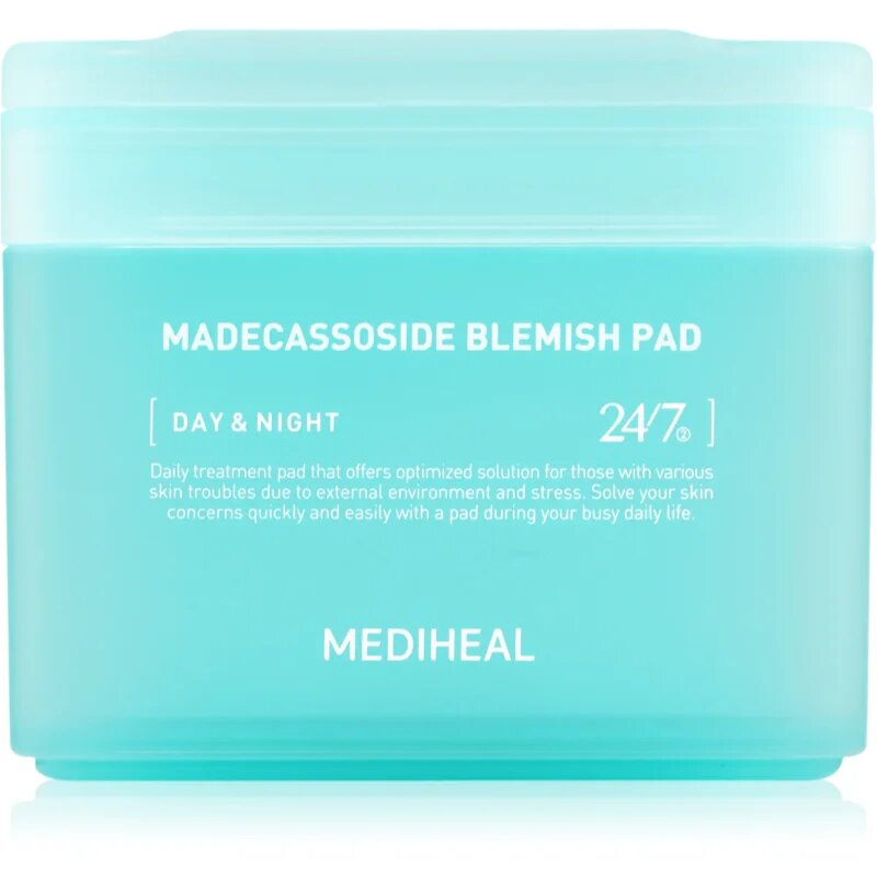 MEDIHEAL Madecassoside Blemish Pad dischete de tonifiere impotriva imperfectiunilor pielii 100 buc
