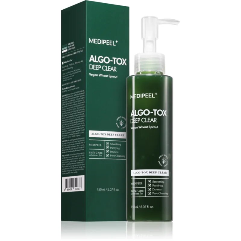 MEDIPEEL+ Algo-Tox Deep Clear spuma de curatat faciale 150 ml
