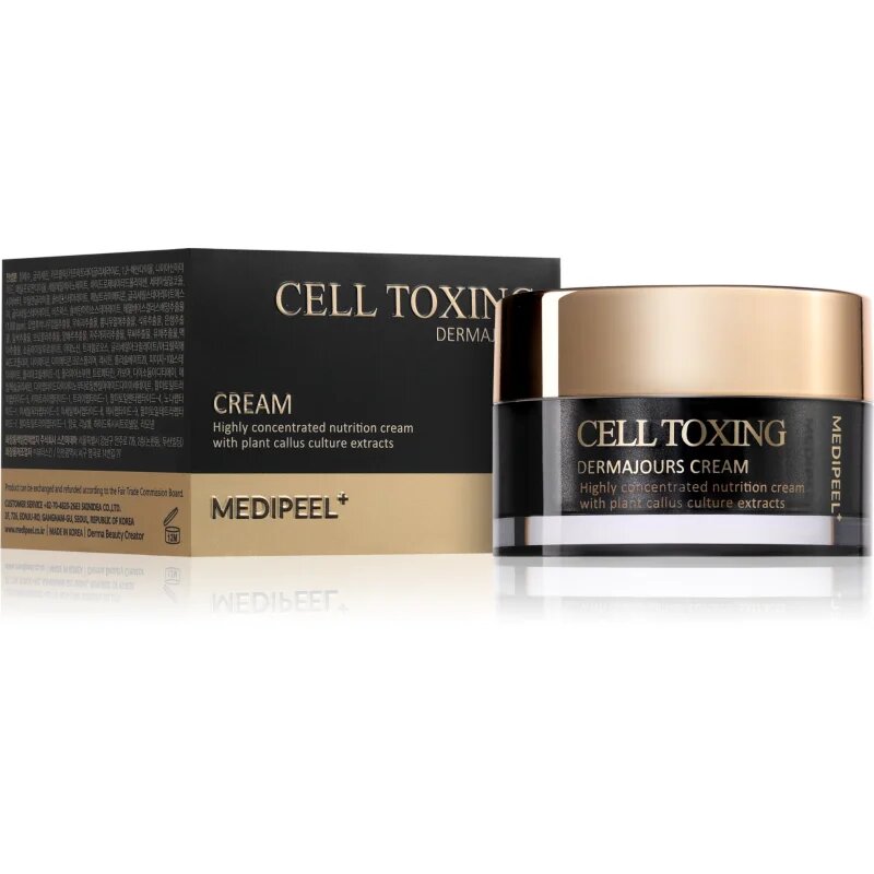 MEDIPEEL+ Cell Toxing Dermajours cremă anti-îmbătrânire cu peptide 50 ml