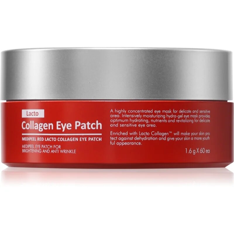 MEDIPEEL+ Collagen masca hidrogel pentru ochi cu colagen 1.6 g