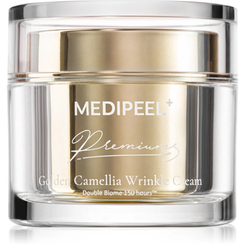MEDIPEEL+ Golden Camellia Wrinkle Cream crema anti-rid cu efect de hidratare 50 g