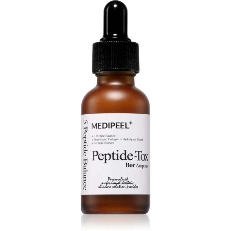 MEDIPEEL+ Peptide-Tox Bor-Ampoule ser hranitor pentru fermitatea pielii 30 ml