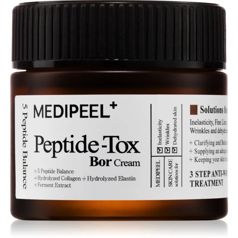 MEDIPEEL+ Peptide-Tox Bor-Cream Ultra - crema nutritiva pentru fermitatea pielii 50 g
