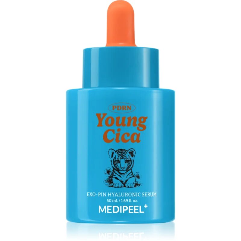 MEDIPEEL+ Young Cica PDRN Exo-Pin Hyaluronic Serum ser hidratant cu efect calmant 50 ml
